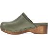 imageDansko Andie Womens Handcrafted Mule Clogs  Artisan Wood Sole SlipOn Shoes with Memory Foam Insole  Made in BrazilOlive