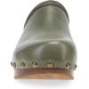 imageDansko Andie Womens Handcrafted Mule Clogs  Artisan Wood Sole SlipOn Shoes with Memory Foam Insole  Made in BrazilOlive