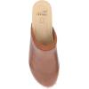 imageDansko Andie Womens Handcrafted Mule Clogs  Artisan Wood Sole SlipOn Shoes with Memory Foam Insole  Made in BrazilTan