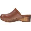 imageDansko Andie Womens Handcrafted Mule Clogs  Artisan Wood Sole SlipOn Shoes with Memory Foam Insole  Made in BrazilTan