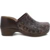 imageDansko Brenna Slip On Clogs for Women  Memory Foam and Arch Support for All Day Comfort and Support  Lightweight EVA Oustole for LongLasting WearBrown Tooled