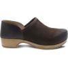 imageDansko Brenna Slip On Clogs for Women  Memory Foam and Arch Support for All Day Comfort and Support  Lightweight EVA Oustole for LongLasting WearChocolate