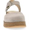 imageDansko Brynlee ClosedToe Platform Mary Jane for Women  Memory Foam and Suede Wrapped Footbed for an Extra Plush Comfort and SupportTaupe