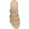 imageDansko Campbell SlipOn Wedge Sandal for Women Low Profile Wedge with Arch Support Adjustable Fit for Walking ComfortSand