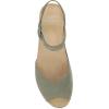imageDansko Cass PeepToe Wedge Sandal for Women Low Profile Wedge with Arch Support Adjustable Fit for Walking ComfortSage