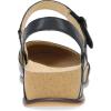 imageDansko Christine Womens Cushioned Low Profile Wedge Mary Jane  ClosedToe Sandal with Hook and Loop Adjustable Strap Lightweight Comfort Arch SupportBlack