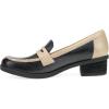 imageDansko Danica Heeled Loafer for Women  Waterproof Leather with Rubber Outsole and Leather Stacked Heel for LongLasting Style in Any WeatherBlackDune