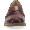 imageDansko Danica Heeled Loafer for Women  Waterproof Leather with Rubber Outsole and Leather Stacked Heel for LongLasting Style in Any WeatherPlumChocolate
