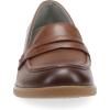 imageDansko Danica Heeled Loafer for Women  Waterproof Leather with Rubber Outsole and Leather Stacked Heel for LongLasting Style in Any WeatherTan