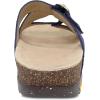 imageDansko Dayna Double Buckle SlipOn Sandal for Women  Cushioned Cork Midsole for Comfort and Shock Absorption  Vibram ECOSTEP EVO Rubber Outsole for LongLasting WearNavy