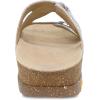 imageDansko Dayna Double Buckle SlipOn Sandal for Women  Cushioned Cork Midsole for Comfort and Shock Absorption  Vibram ECOSTEP EVO Rubber Outsole for LongLasting WearWhite Croco