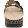 imageDansko Dayna Double Buckle SlipOn Sandal for Women  Cushioned Cork Midsole for Comfort and Shock Absorption  Vibram ECOSTEP EVO Rubber Outsole for LongLasting WearBlack Croco