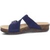 imageDansko Dayna Double Buckle SlipOn Sandal for Women  Cushioned Cork Midsole for Comfort and Shock Absorption  Vibram ECOSTEP EVO Rubber Outsole for LongLasting WearNavy
