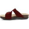 imageDansko Dayna Double Buckle SlipOn Sandal for Women  Cushioned Cork Midsole for Comfort and Shock Absorption  Vibram ECOSTEP EVO Rubber Outsole for LongLasting WearCinnabar