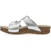 imageDansko Dayna Double Buckle SlipOn Sandal for Women  Cushioned Cork Midsole for Comfort and Shock Absorption  Vibram ECOSTEP EVO Rubber Outsole for LongLasting WearSilver