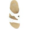 imageDansko Dayna Double Buckle SlipOn Sandal for Women  Cushioned Cork Midsole for Comfort and Shock Absorption  Vibram ECOSTEP EVO Rubber Outsole for LongLasting WearWhite Croco