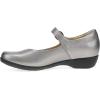 imageDansko Fawna Mary Jane for Women  Cute Comfortable Shoes with Arch Support  Versatile Casual to Dressy Footwear with Buckle Strap  Lightweight Rubber OutsolePewter Metallic