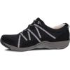 imageDansko Harlyn Lightweight Sneaker for Women  Stain Resistant Leather and Nylon Uppers and Arch Support in Flexible StyleBlack