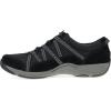 imageDansko Harlyn Lightweight Sneaker for Women  Stain Resistant Leather and Nylon Uppers and Arch Support in Flexible StyleBlackBlack