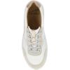 imageDansko Josey Leather Loafer Sneaker for Women  LightWeight Everyday Active Shoe with SlipResistant Rubber OutsoleWhiteRose Gold
