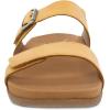 imageDansko Justine Adjustable Sandal for Women  Leather Linings and Uppers for AllDay Comfort  DualDensity EVA Footbed and Lightweight Rubber Outsole for LongLasting WearYellow