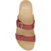 imageDansko Justine Adjustable Sandal for Women  Leather Linings and Uppers for AllDay Comfort  DualDensity EVA Footbed and Lightweight Rubber Outsole for LongLasting WearCayenne