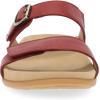 imageDansko Justine Adjustable Sandal for Women  Leather Linings and Uppers for AllDay Comfort  DualDensity EVA Footbed and Lightweight Rubber Outsole for LongLasting WearCayenne