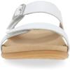 imageDansko Justine Adjustable Sandal for Women  Leather Linings and Uppers for AllDay Comfort  DualDensity EVA Footbed and Lightweight Rubber Outsole for LongLasting WearWhite
