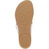 imageDansko Justine Adjustable Sandal for Women  Leather Linings and Uppers for AllDay Comfort  DualDensity EVA Footbed and Lightweight Rubber Outsole for LongLasting WearWhite