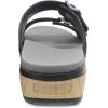 imageDansko Kandi SlipOn Adjustable Sandal for Women  Lightweight and Durable Easy Clean Molded EVA Natural Arch Technology for Added SupportBlack