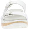 imageDansko Kandi SlipOn Adjustable Sandal for Women  Lightweight and Durable Easy Clean Molded EVA Natural Arch Technology for Added SupportWhite