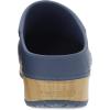 imageDansko Kane SlipOn Mule Clog for Women  Lightweight Cushioned Comfort and Removable EVA Footbed with Arch Support  Easy Clean UppersBlue Molded