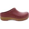 imageDansko Kane SlipOn Mule Clog for Women  Lightweight Cushioned Comfort and Removable EVA Footbed with Arch Support  Easy Clean UppersCranberry