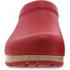 imageDansko Kane SlipOn Mule Clog for Women  Lightweight Cushioned Comfort and Removable EVA Footbed with Arch Support  Easy Clean UppersRed Molded