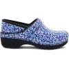 imageDansko LT Pro Clogs for Women  Lightweight Rocker Bottom Footwear for Comfort and Support  Ideal for Long Standing Professionals  Nursing Veterinarians Food Service Healthcare ProfessionalsBlue Dash