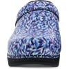 imageDansko LT Pro Clogs for Women  Lightweight Rocker Bottom Footwear for Comfort and Support  Ideal for Long Standing Professionals  Nursing Veterinarians Food Service Healthcare ProfessionalsBlue Dash