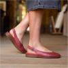 imageDansko Lea Slingback Flats for Women  Comfortable Flats with Arch Support for ComfortRed