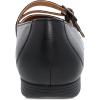 imageDansko Leeza Ballerina Flats for Women  Comfortable Flat Shoes with Arch Support  Versatile Casual to Dressy Footwear  Lightweight Rubber OutsoleBlack