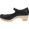 imageDansko Lilah Mary Jane Clog for Women  Linings from Recycled Materials and Leather for Breathability Lightweight Rubber Outsole for LongLasting WearBlack