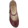 imageDansko Lilah Mary Jane Clog for Women  Linings from Recycled Materials and Leather for Breathability Lightweight Rubber Outsole for LongLasting WearRed