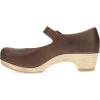 imageDansko Lilah Mary Jane Clog for Women  Linings from Recycled Materials and Leather for Breathability Lightweight Rubber Outsole for LongLasting WearTan