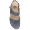 imageDansko Lucia ClosedToe Sandals for Women  Linings from Recycled Materials and Leather for Breathability Lightweight Rubber Outsole for LongLasting WearDenim