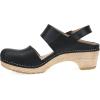 imageDansko Lucia ClosedToe Sandals for Women  Linings from Recycled Materials and Leather for Breathability Lightweight Rubber Outsole for LongLasting WearBlack