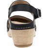 imageDansko Lucia ClosedToe Sandals for Women  Linings from Recycled Materials and Leather for Breathability Lightweight Rubber Outsole for LongLasting WearBlack