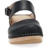 imageDansko Lucia ClosedToe Sandals for Women  Linings from Recycled Materials and Leather for Breathability Lightweight Rubber Outsole for LongLasting WearBlack