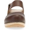imageDansko Lucia ClosedToe Sandals for Women  Linings from Recycled Materials and Leather for Breathability Lightweight Rubber Outsole for LongLasting WearTan