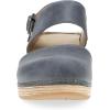 imageDansko Lucia ClosedToe Sandals for Women  Linings from Recycled Materials and Leather for Breathability Lightweight Rubber Outsole for LongLasting WearDenim