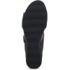 imageDansko Maddy SlipOn Wedge Sandal for Women Comfortable Wedge Shoes with Arch Support Fully Adjustable Straps with Hook ampamp Loop ClosureVersatile Casual to Dressy Footwear Lightweight Rubber OutsoleBlack