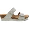 imageDansko Maddy SlipOn Wedge Sandal for Women Comfortable Wedge Shoes with Arch Support Fully Adjustable Straps with Hook ampamp Loop ClosureVersatile Casual to Dressy Footwear Lightweight Rubber OutsoleIvory