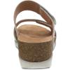 imageDansko Maddy SlipOn Wedge Sandal for Women Comfortable Wedge Shoes with Arch Support Fully Adjustable Straps with Hook ampamp Loop ClosureVersatile Casual to Dressy Footwear Lightweight Rubber OutsoleIvory